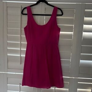 Vineyard Vines Fuchsia Sleeveless Mini Dress